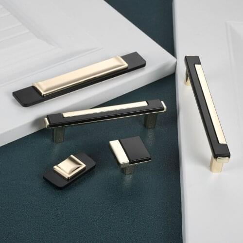 1Pc Modern Cabinet Knobs Drawer Pulls Zinc Alloy Door Cupboard Wardrobe Furniture Handle With Screws Home Hardware