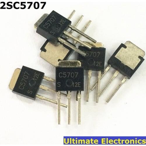 10 pcs TO-251 C5707 2SC5707 Switch Transistor/ LCD Repair Parts IC hym