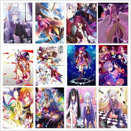 DIY Diamond Painting Anime Sexy Girl Full Square Paint And Diamond Mosaic Handmade Live Cartoon Decoration