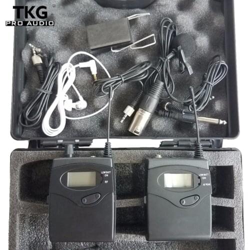 TKG Wireless tour guide system Interview DSLR Camera Microphone 1038 Portable Wireless Microphone System for DV Video Camcorder
