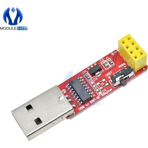 DC 3.3V USB to ESP8266 ESP-01 WiFi Adapter Module CH340 CH340G USB to TTL Driver Serial Wireless Wifi Module for Arduino 300mA
