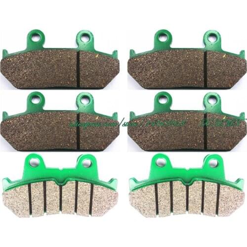 For HONDA 1500 GL1520 6 GOLDWING 1988 - 1991 Disc Brake Pads Pill Front Rear 1990 1989