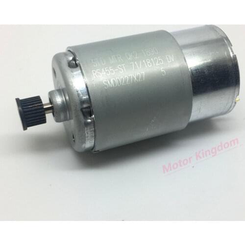 QK2-1890 RS455 Carbon brush DC Motor 6V-24 12V Printer Engine DIY Generator