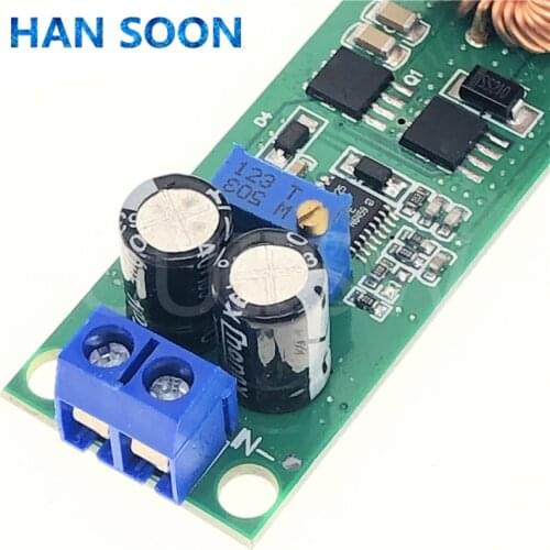 DC-DC 6.5V-60V to 1.25V-30V 10A Adjustable Step Down Buck Converter Module Power Voltage Regulator Synchronous Rectification