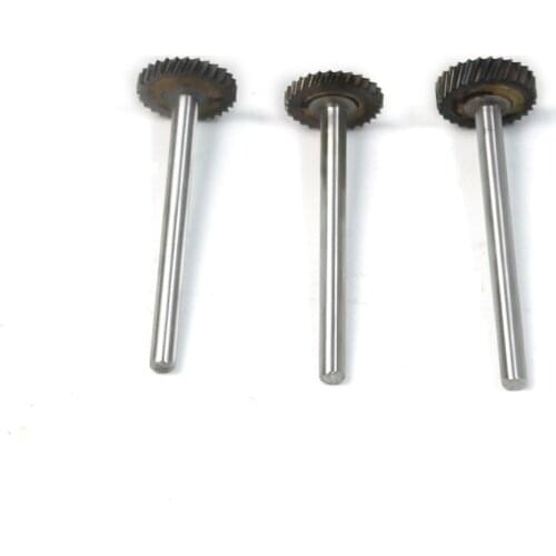 3PCS Tungsten Steel Cutter Tool 6mm Shank 12mm Cutter Impeller Grinding Head Rotary File Bur Abrasive Tool