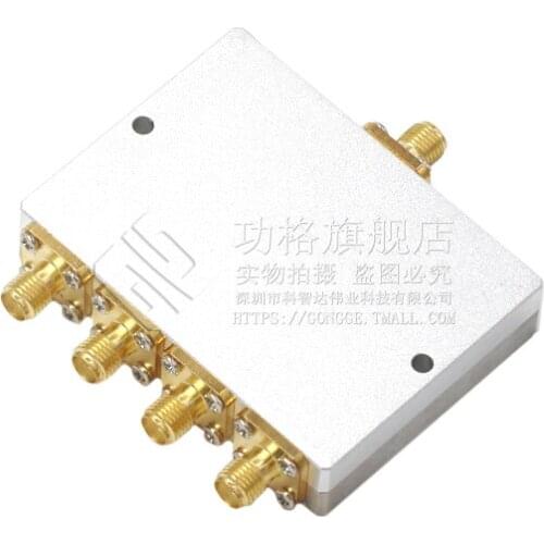 SMA Microstrip Power Divider One to Four 0.5-8G SMA Radio Frequency Combiner WIFI 2-6G Power Divider
