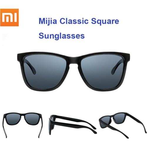 Xiaomi Mijia Classic Square Sunglasses TAC Polarized Lenses Anti-UV Screwless Sun Glasses For Driving Outdoor Travel Man Woman