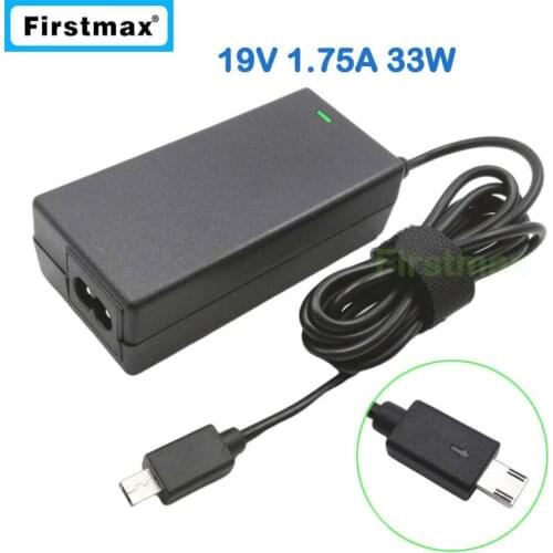 19V 1.75A 33W AC Laptop Power Adapter Charger for Asus Eeebook X205T X205TA 01A001-0342100 ADP-33AW AD ADP-33AW B