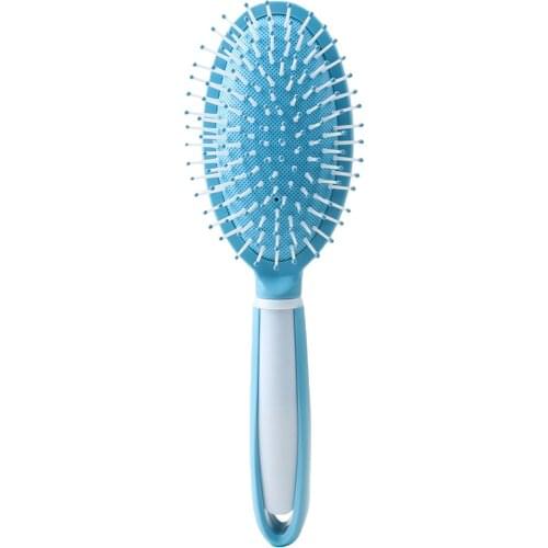 Candy Color Women Cushioned Paddle Hairbrush for Detangling, Smoothing, Blow-drying, Straightening, Combing All Hair Types