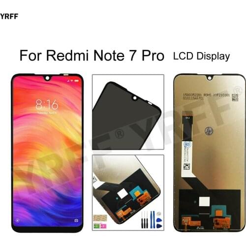 For Redmi Note 7 Pro LCD Screens 6.3'' Note7 pro LCD Display Touch Screen Digitizer Assembly Panel Sensor Phone Repair Sets