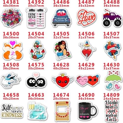 10 Pcs Cartoon Planar Resin Cabochons PR14381