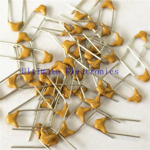 1000pcs/lot Multilayer ceramic capacitor 103 50V 10nF 103M P=5.08mm