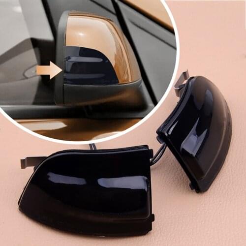2pcs Flowing Dynamic Turn Signals Side Mirror Lights Indicator Fit For Ford Focus MK2 Pre-Facelift 2008 2007 2006 2005 2004