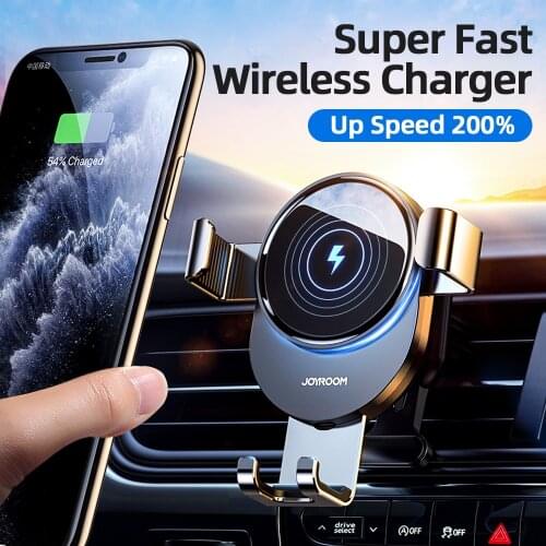 15W Qi Car Phone Holder Wireless Charger Car Mount Intelligent Infrared for Air Vent Mount Car Charger for IPhone Xiaomi Samsung