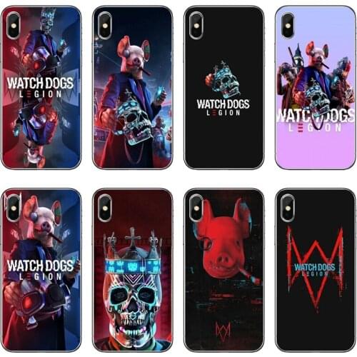 Games Watch Dogs Legion Accessories Phone Case For Huawei P30 P20 Pro P10 P9 P8 Lite Y5 Y6 Y7 Y9 P Smart Plus 2018 2019