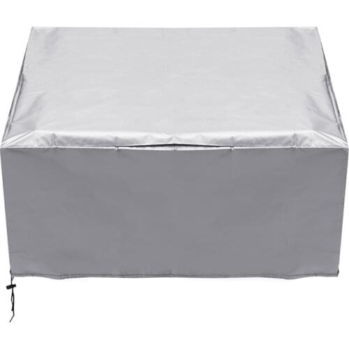 90x90x40cm Furniture Waterproof Cover Dust Rain Protect Waterproof Dustproof Cover For Rattan Table Outdoor Cube Round Garden