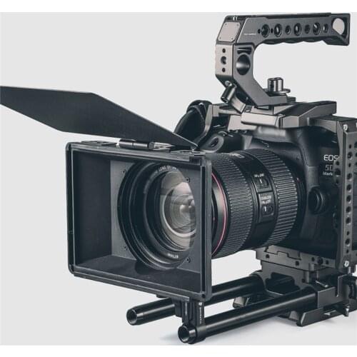 For Tilta Mini Matte Box MB-T15 for DSLR Mirrorless Camera Accessories Lens Hood Spare Parts Carbon Fiber Top Fender