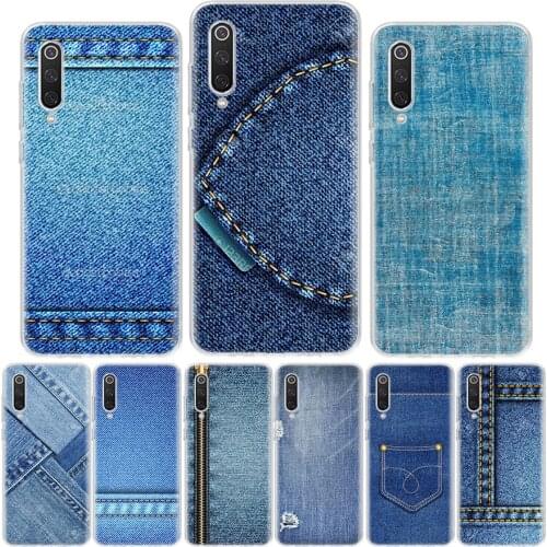 Jeans Cowboy Denim printed Phone Case For Xiaomi Redmi Note 10 9 9S 9C 9A 8 8T 8A 7 7A 6 6A 5 5A Pro S2 K20 K30 Coque