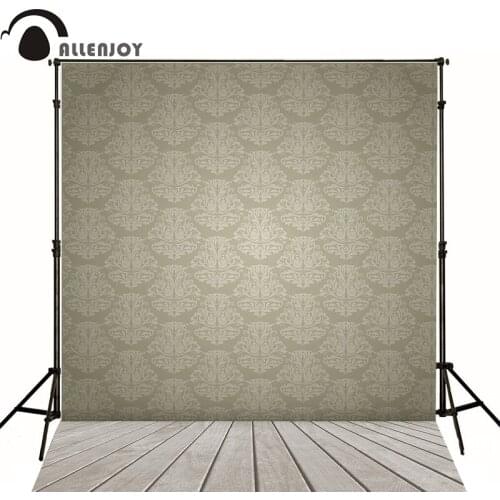 Allenjoy photography backdrops floral victorian interior gray background for photo studio send folded no creases royal classical
