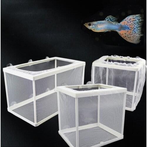 Aquarium Isolation Box Fish Tank Isolation Net Incubation Breeding Box Juvenile Fish Feeding Net Tropical Fish Protection Net