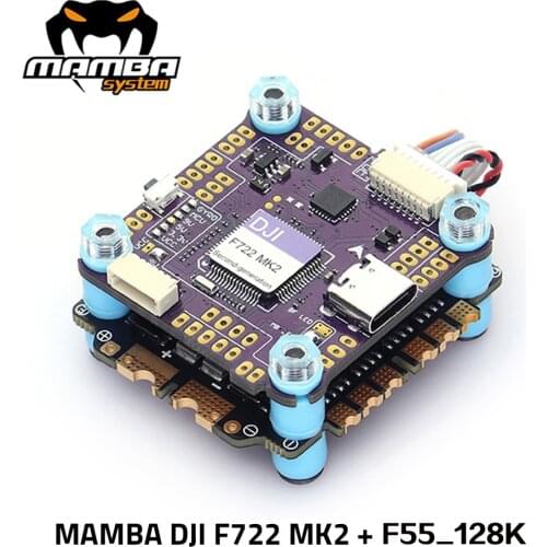 DIATONE MAMBA DJI F722 MK2 F7 Flight Controller OSD W/ F50_BL32 50A Brushless ESC 4in1 3-6S DSHO1200 Stack for FPV Racing Drone