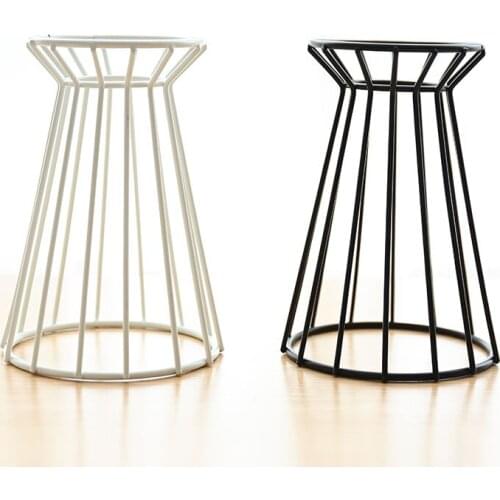 Wrought Iron Hollow Flower Pot Simulation Pineapple Succulent Plants Stand Home Accessories Office Decor Metal Flower Vase