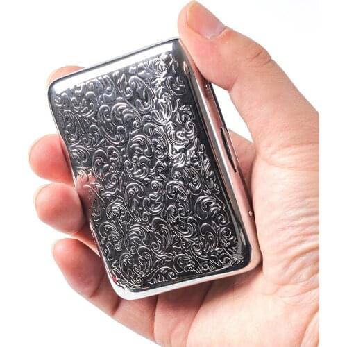 Metal Rolling Machine Tobacco Roller Cigarette Case Manual Tobacco Roller Cigarette Rolling Machine for Smoking Gift for Men