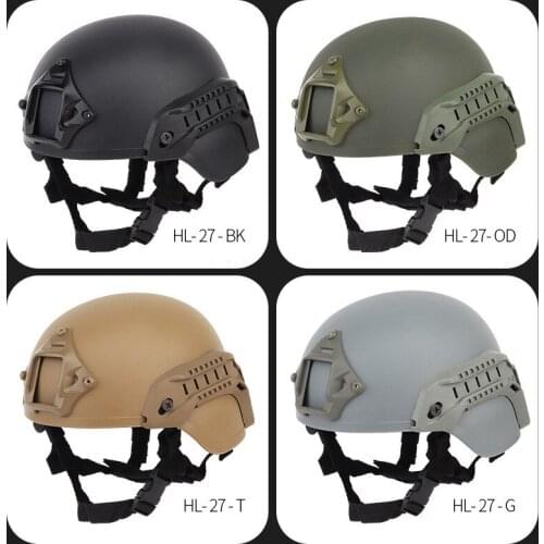 MICH2000 Tactical Helmet Anti-impact Real CS Hunting Half Cover Helmet Protection