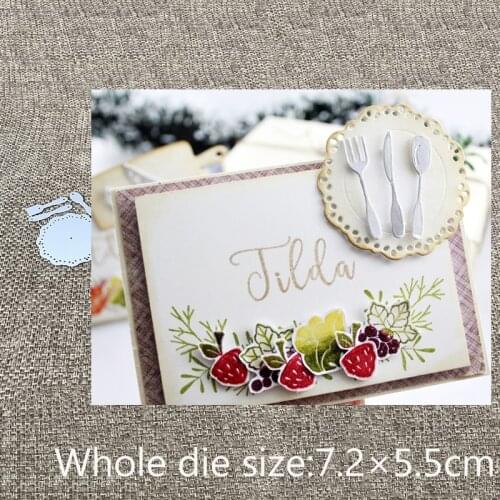 New Design Craft Metal die cuts Cutting Die Tableware plate decoration scrapbooking Album Paper Card Craft Embossing die cuts