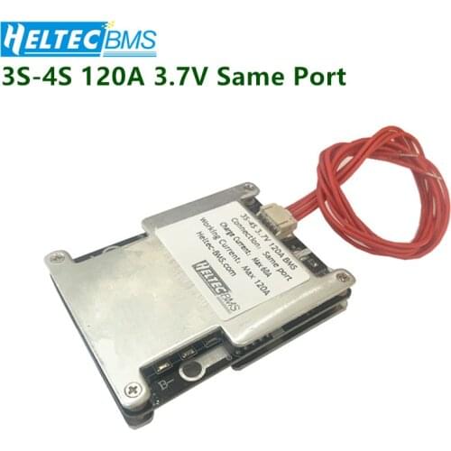 12.6V/16.8V BMS 3S 4S Balance 120A 18650 Li-ion Lipo Battery Protection Board 1000W electric tools such as marine thrusters
