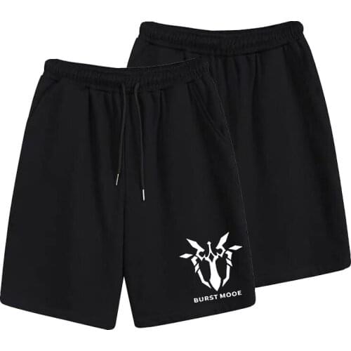 Game Honkai Impact 3 Black Short Pants Summer Sweatpants Sportswear Breeches Shorts Men Women Beach Shorts