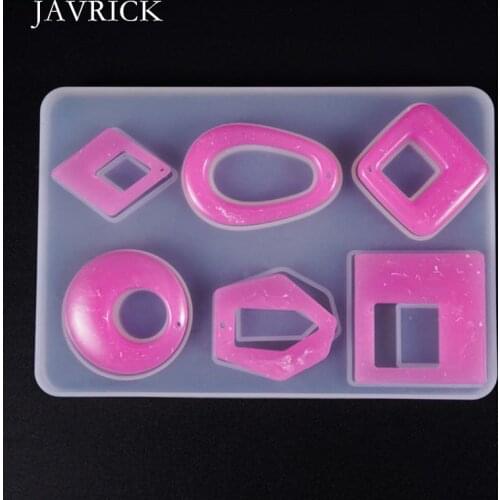 Silicone Acrylic Earring Necklace Pendant Mold Resin Casting Crafts Mould DIY Jewelry Accessories Making Tool