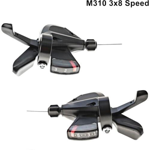 MTB 3X8 Speed Switch Trigger, Bicycle Gear Shifter Lever 3x8, Bicycle Front Derailleur 3X8 Brake For Cycling MTB Bike Accessory