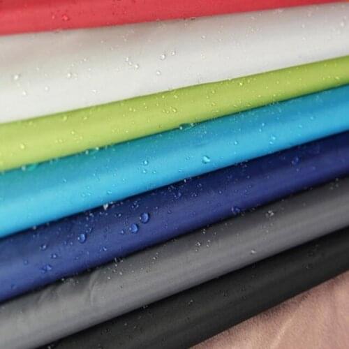 Waterproof solid color silver coating fabric printed 210D Oxford Polyester 50cm * 150cm