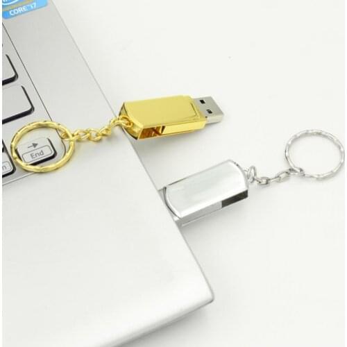 High Speed Waterproof Flash USB Stick Ultra Mini Pen Drive 4GB 8GB 16GB Memory Stick 32GB Hard Drive 64GB Metal USB U Disk
