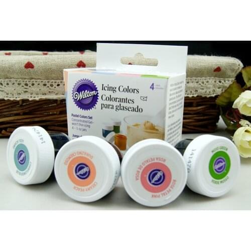 Wilton Icing Colors cake pigment color paste food baking wilton 4 color pigment