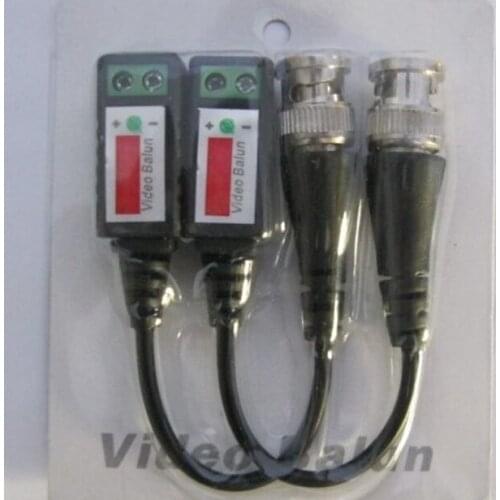 10 Pairs Twisted BNC Video Balun passive Transceivers UTP Balun BNC Cat5 CCTV UTP Video Balun up to 3000ft Range