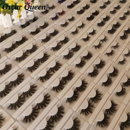 25MM Mink Lashes 5D Wholesale 5/10/20 Pairs 3D Thick Eye Lashes Wispy Makeup Extention Tools 8D Mink Eyelash Vendor Bulk