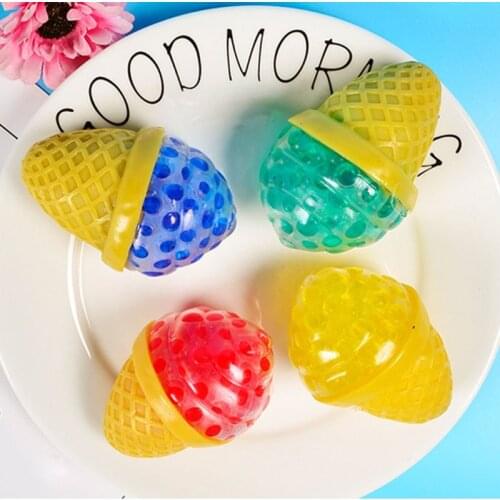 3inch Grape Ball Squeeze Ball for Kids Interactive Playsets Squishy Ball Toy Anxiety Relief Ball for Calm Focus Random Delivery