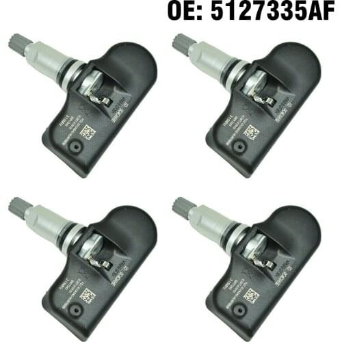 4PCS Car Tire Pressure Monitor Sensor TPMS for For Dodge Caravan for Chrysler Town & Country for Jeep Pacifica