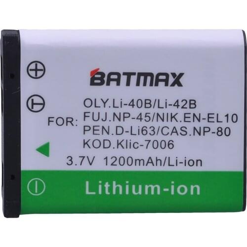 1Pc Li-42B Li 42B Li42B Li-40B Rechargeable Battery for OLYMPUS U700 U710 FE230 FE340 FE290 FE360 U1040 X915 VR320 VR330 FE5000