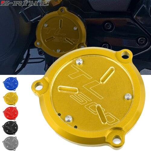 Motorcycle CNC Aluminum Frame Guard Cover For SYM MAXSYM TL 500 TL500 2020 2021 Front Drive Shaft Guard Accessories TL500 logo