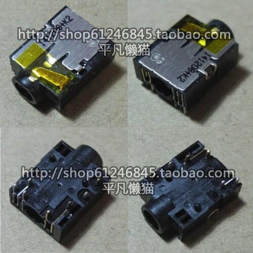 Free shipping For Lenovo E430C E220s S220 S430 S230U E420S E430 E435 E530 S420 Audio Interface Headphone 2 in 1 Socket Hole