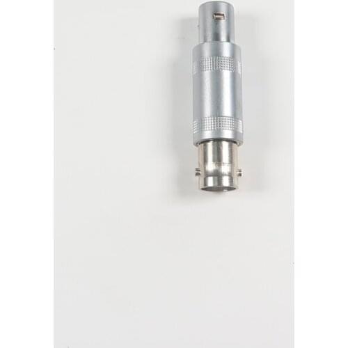 BNC Female to Lemo 1 Male Adaptor for Panametrics, Krautkramer Ultrasonic Flaw Detector
