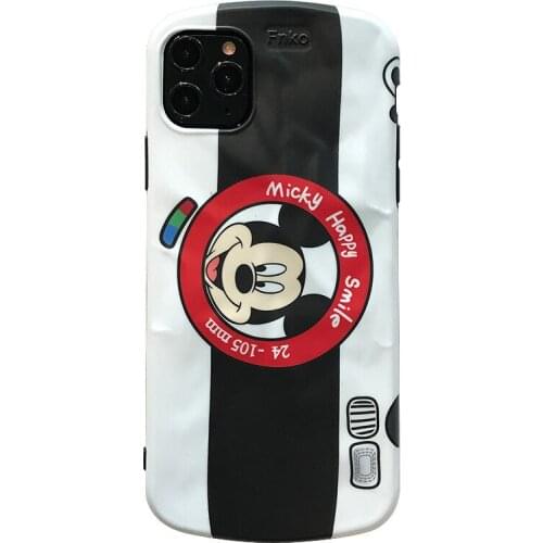DISNEY 2021 Mickey Case for IPhone 11 12 Pro Xs Max iPhone SE 2020 6 6S 7 8 Plus Cute Phone Case 360 Full Cover