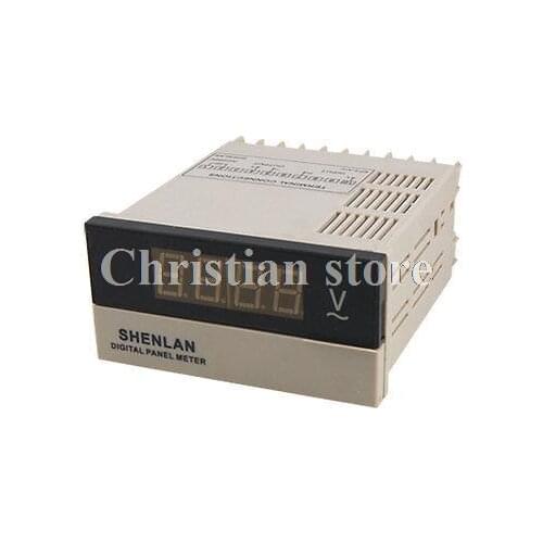 AC 0-200V 3 1/2 Red LCD Digital Voltmeter Voltage Panel Meter