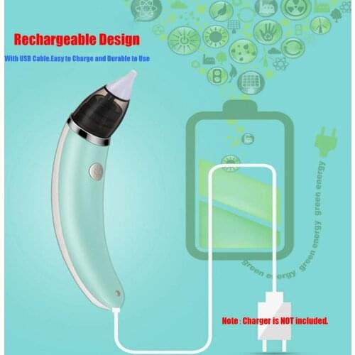 Electric Baby Nasal Aspirator Snot Sucker Nose Mucus Boogies Vacuum Cleaner for Infant Kids NSV775
