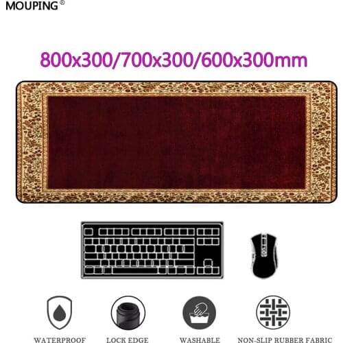 Gamer Cushion Persian Mouse Pad Deskmat Carpet Office Tables Mausepad Xl Deskpad Computer Table Rugs Anti-slip Mat DropShipping