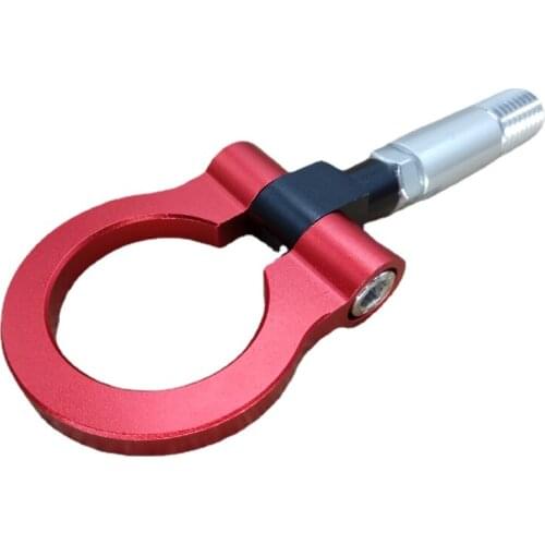 Car trailer hook Aluminum alloy towing hook Trailer cover decorative ring Front bumper accessories Trailer belt retractor