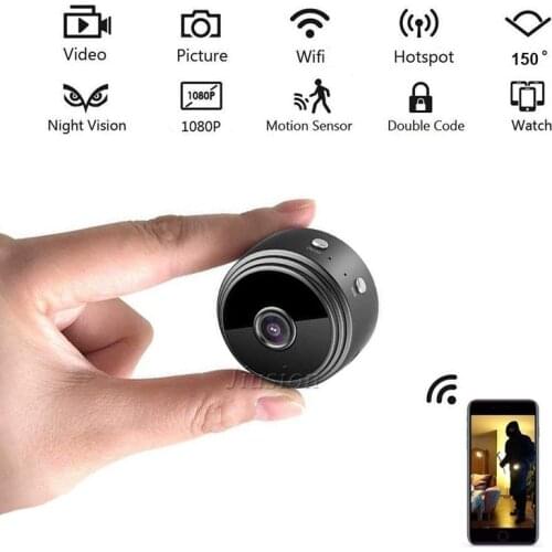 A9 Wifi Mini IP Camera Espia Oculta Night Vision Micro Cam Secret Video Camcorder Voice Recorder Home Security HD CCTV Webcam
